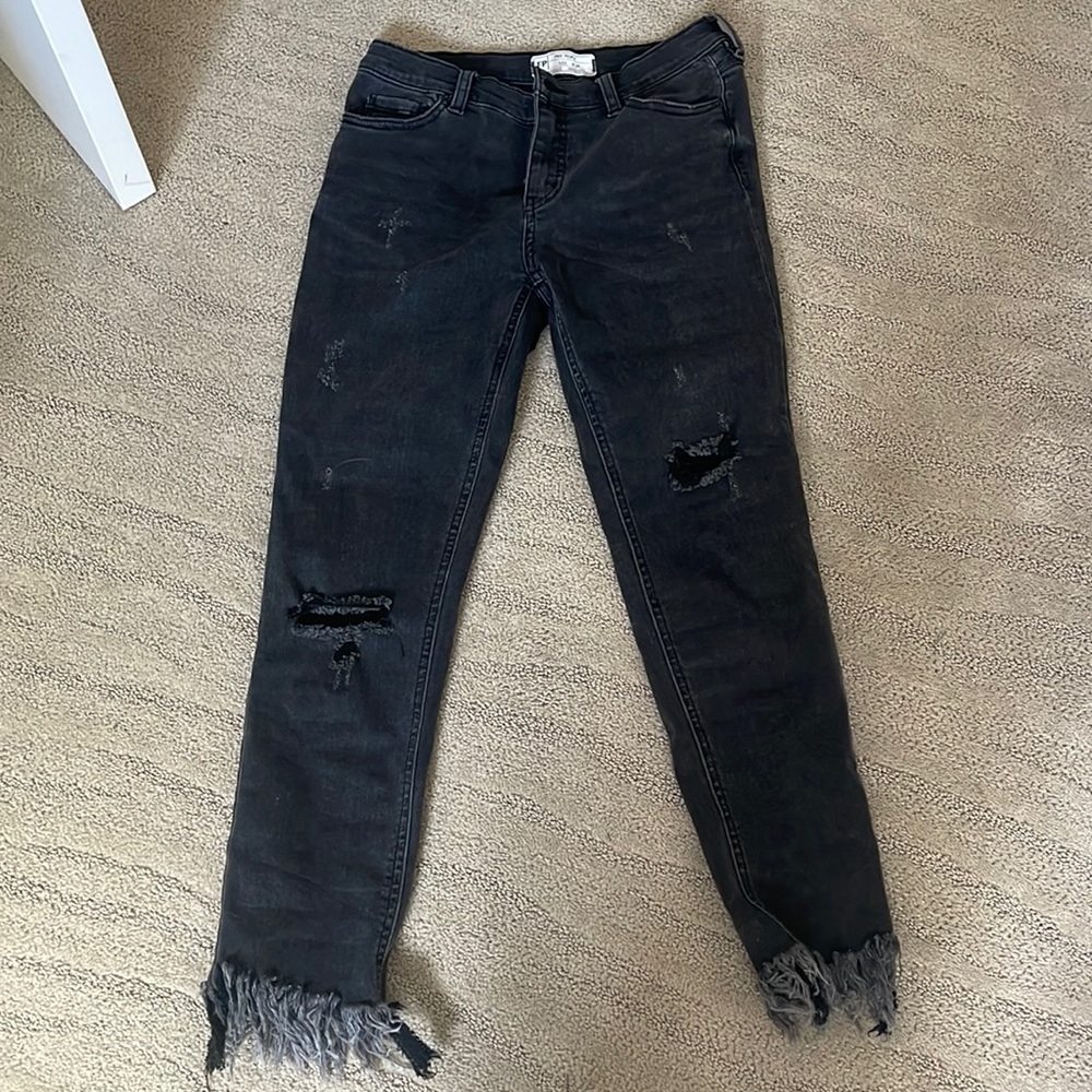 Free people black jeans
